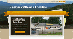 Desktop Screenshot of goldstaroutdoors2.com